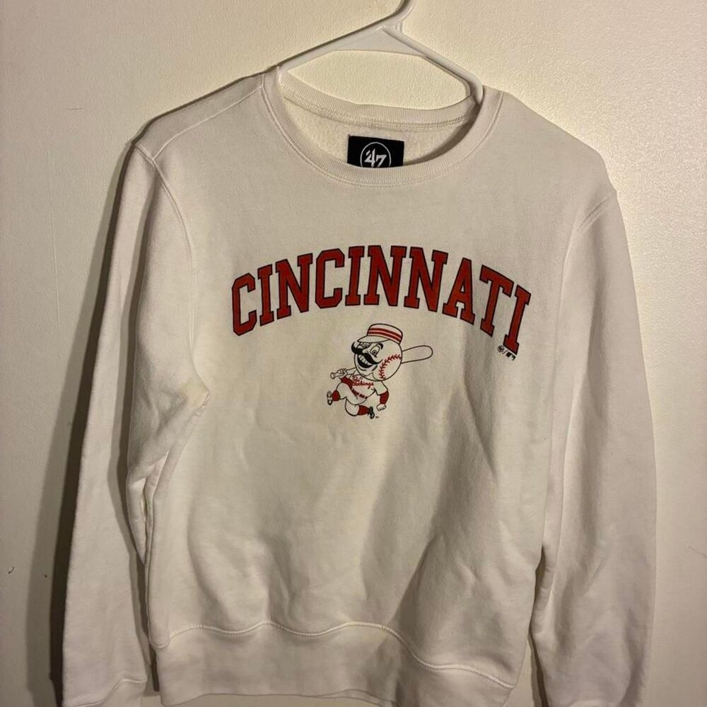 47 Men's White Sweatshirt